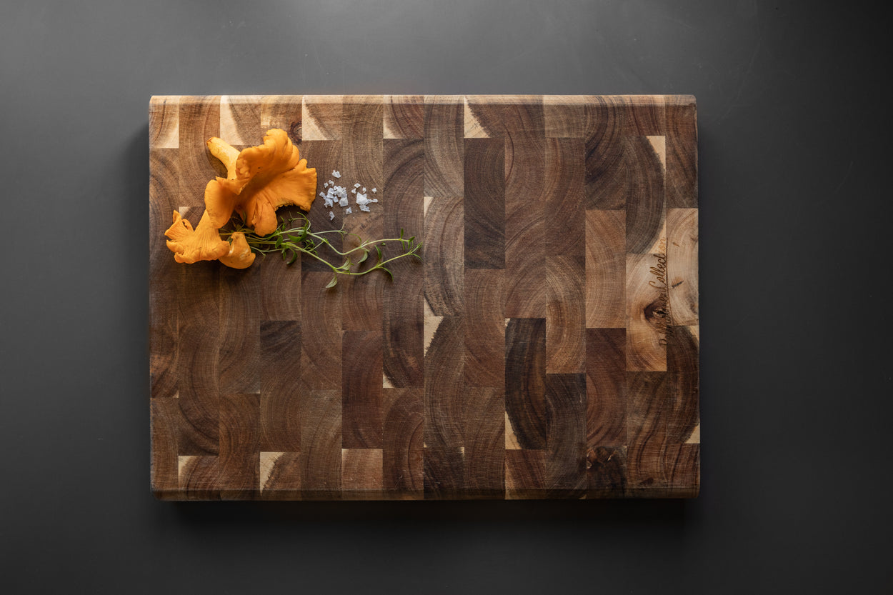 Pellholmen Collection Walnut Cutting Board | Elegant, Durable Walnut Board | Exquisite Serving Board Ideal for Cheese Platters and Charcuterie